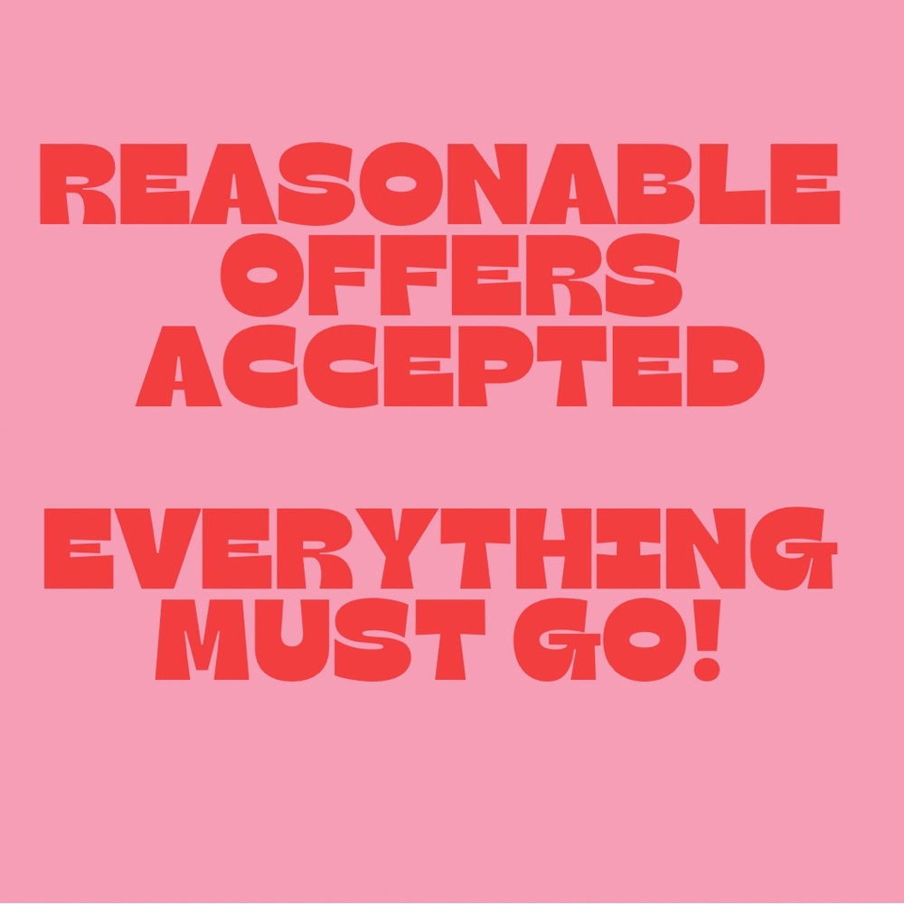 MAKE AN OFFER! BUNDLE TO SAVE